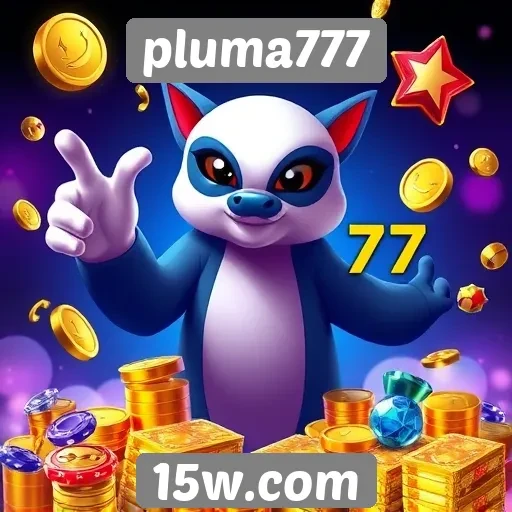 Variedade de jogos disponíveis no pluma777